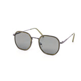 12 Pack: Minimal Double Layered Hexa Metal Wholesale Sunglasses