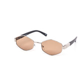 12 Pack: Hexa Diamond Metal Minimalist Wholesale Sunglasses