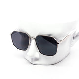 12 Pack: Hexa Square Metal Minimalist Wholesale Sunglasses