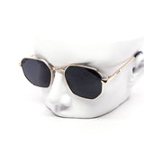 12 Pack: Minimal Everyday Hexa Metal Wholesale Sunglasses