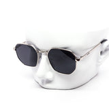 12 Pack: Minimal Everyday Hexa Metal Wholesale Sunglasses