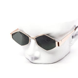 12 Pack: Hexa Diamond Full Metal Minimalist Wholesale Sunglasses