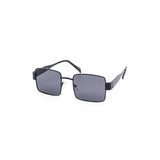 12 Pack: Retro Square Full Metal Minimalist Wholesale Sunglasses