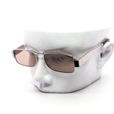 12 Pack: Bold Metal Rectangle Shades Wholesale Sunglasses