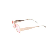 12 Pack: Bold Metal Rectangle Shades Wholesale Sunglasses