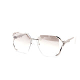 12 Pack: Semi-Rimless Oversized Octagonal Gradient Sunglasses Wholesale Sunglasses