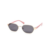 12 Pack: Minimal Chic Metal Oval Frame Wholesale Sunglasses