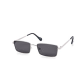 12 Pack: Minimalist Rectangular Metal Frame Wholesale Sunglasses