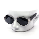 12 Pack: Luxury Tear-Oval Metal Accent Fashion Wholesale Sunglasses