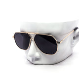 12 Pack: Modern Angled Aviator Wholesale Sunglasses