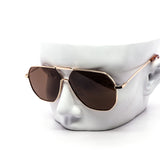 12 Pack: Modern Angled Aviator Wholesale Sunglasses