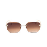 12 Pack: Luxe Panther Arm Hex Cut Gradient Wholesale Sunglasses