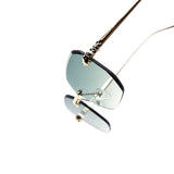 12 Pack: Luxe Panther Arm Hex Cut Gradient Wholesale Sunglasses