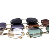 12 Pack: Luxe Octagon Cut Gradient Panther Wholesale Sunglasses
