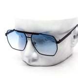 12 Pack: JetTheory Aviator Retro Gradient Metal Sunglasses Wholesale