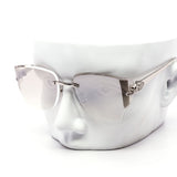 12 Pack: Panthera Rimless Glam Luxury Gradient Sunglasses Wholesale