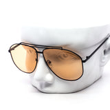 12 Pack: Skyline Luxe Gradient Aviator Metal Sunglasses Wholesale