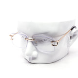 12 Pack: Rimless Square Clear Lens Eyeglasses Wholesale Eyeglasses