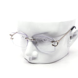 12 Pack: Rimless Square Clear Lens Eyeglasses Wholesale Eyeglasses