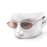 12 Pack: Slim Oval Tinted Wholesale Sunglasses