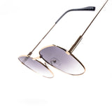 12 Pack: Gradient Festival Metal Frame Wholesale Sunglasses