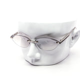 12 Pack: Skinny Teardrop Rimless Metal Wholesale Sunglasses