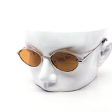 12 Pack: Oval Spring-Hinge Metal Classiy Wholesale Sunglasses