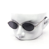 12 Pack: Oval Spring-Hinge Metal Classiy Wholesale Sunglasses