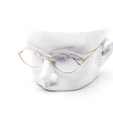 12 Pack: Skinny Oval Metal Blue Light Filtering Wholesale Eyewear