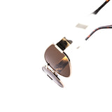 12 Pack: Chunky Modern Metal Classic Wholesale Sunglasses