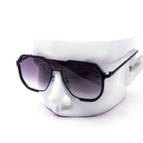 12 Pack: Retro Edge Oversized Gradient Aviator Wholesale Sunglasses