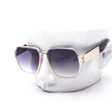 12 Pack: Monaco Luxe Square Wholesale Sunglasses