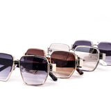 12 Pack: Monaco Luxe Square Wholesale Sunglasses