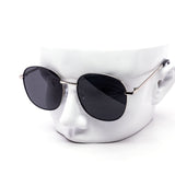 12 Pack: Oversized Retro Round Metal Turtle Mix Wholesale Sunglasses