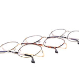 12 Pack: Retro Round Tortoise Blue Light Wholesale Eyeglasses