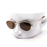 12 Pack: Minimal Teardrop Metal Wholesale Sunglasses