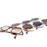 12 Pack: Minimal Teardrop Metal Wholesale Sunglasses