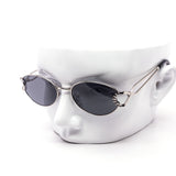 12 Pack: Luxe Ribbon Accent Oval Wholesale Sunglasses