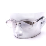 12 Pack: Cuff Link Rimless Rectangle Wholesale Sunglasses