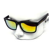 12 Pack: Kush All-black Matte Burnt Mirror Wholesale Sunglasses