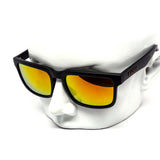 12 Pack: Kush All-black Matte Burnt Mirror Wholesale Sunglasses