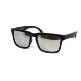 12 Pack: Kush All-black Matte Burnt Mirror Wholesale Sunglasses