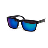 12 Pack: Kush All-black Matte Burnt Mirror Wholesale Sunglasses