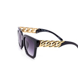 12 Pack: Minimalist Chunky Cuban Chain Wholesale Sunglasses