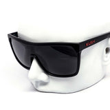 12 Pack: KUSH Oversized All-Matte-Black Assorted Logo Wholesale Sunglasses