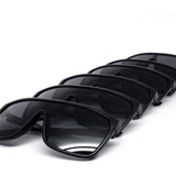 12 Pack: KUSH Oversized All-Matte-Black Assorted Logo Wholesale Sunglasses