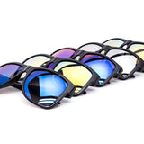 12 Pack: Oversized Outlaw Rider Assorted Mirror Wholesale Sunglasses