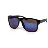 12 Pack: Kush All-black Burnt Mirror Rider Wholesale Sunglasses