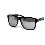 12 Pack: Kush All-black Burnt Mirror Rider Wholesale Sunglasses