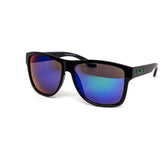 12 Pack: Kush All-black Burnt Mirror Rider Wholesale Sunglasses